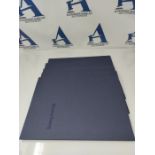 5 pieces of 3-piece application folders BL-exclusivdruck® EASY in navy blue - premium