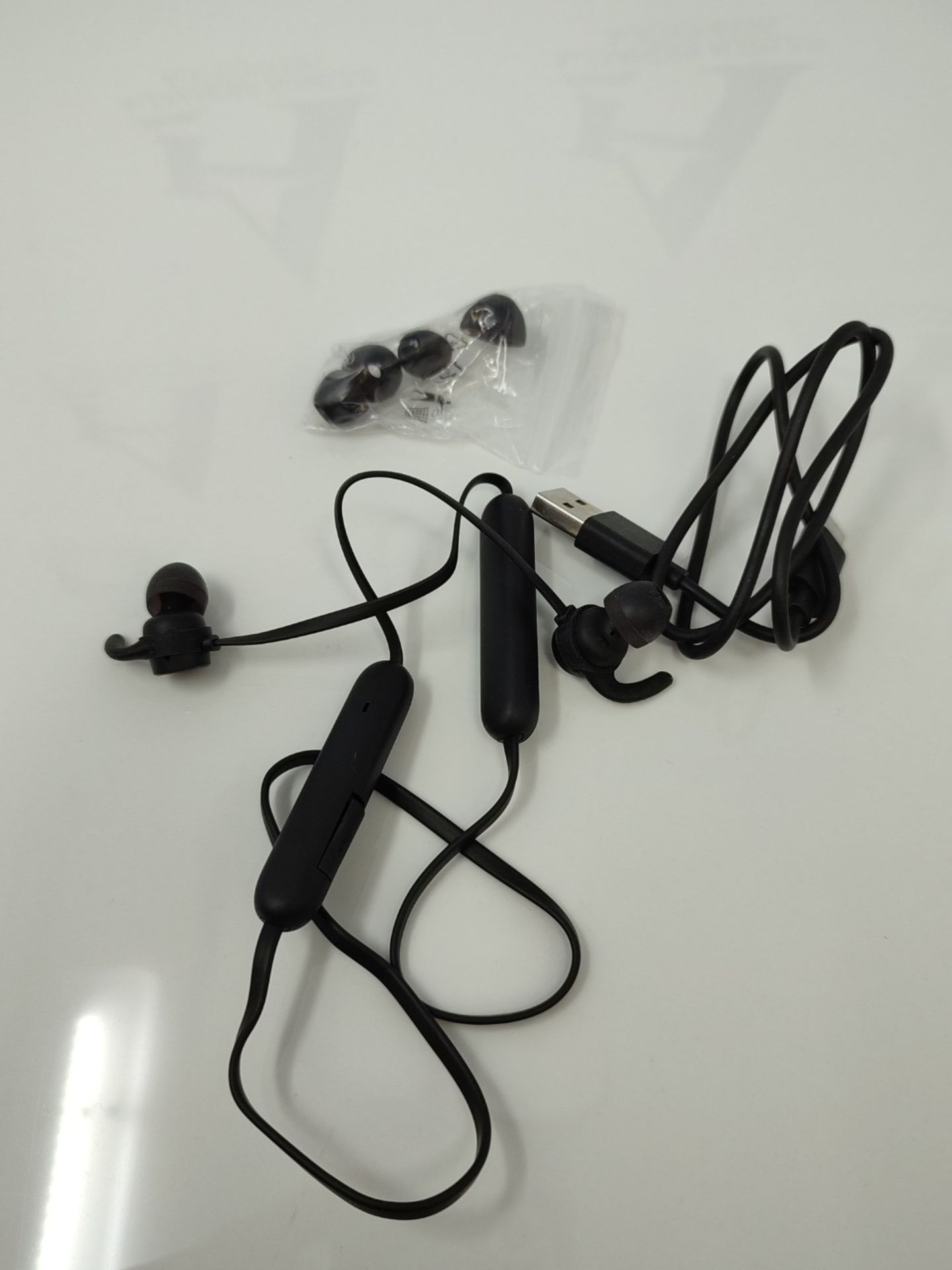 Philips In Ear Bluetooth Headphones E1205BK/00 with Microphone (Inline Remote, Echo Ca - Image 3 of 3
