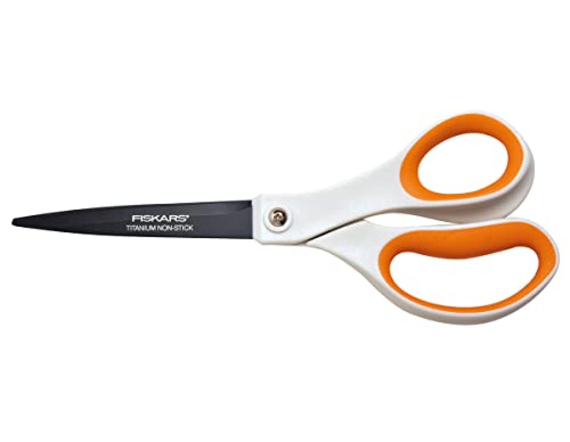Fiskars Non-stick Universal Scissors, Length: 21 cm, Titanium Coating/Stainless Steel