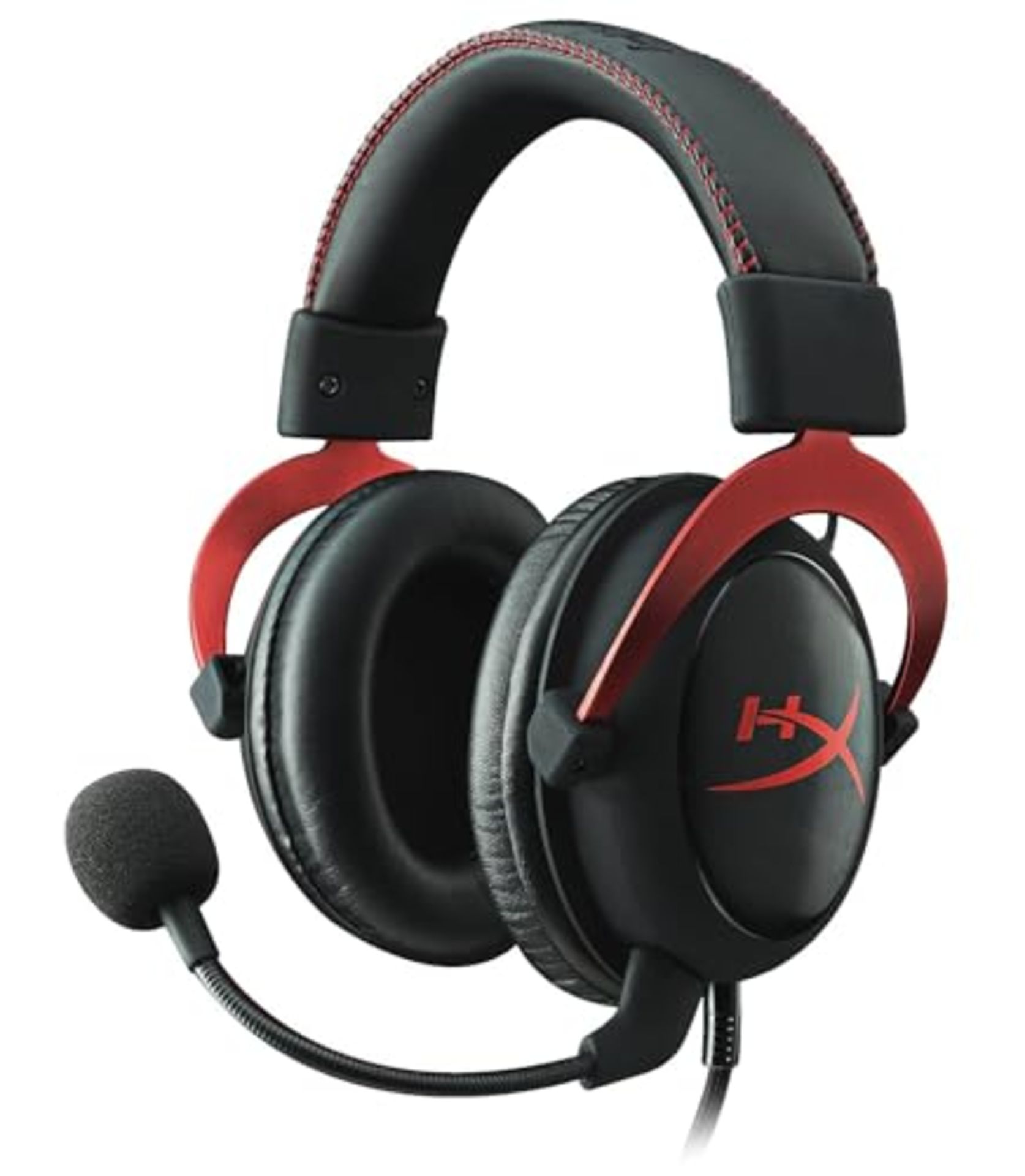 RRP £59.00 HyperX Cloud II - Gaming Headset (for PC/PS4/Mac) red