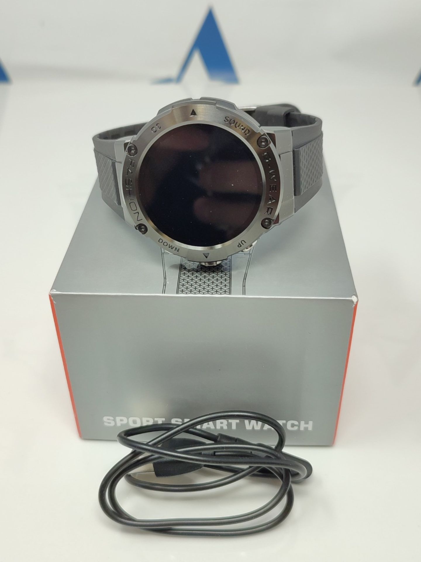 RRP £70.00 WATCHMARK G-WEAR CZ, Smartwatch in black silicone. - Bild 3 aus 3