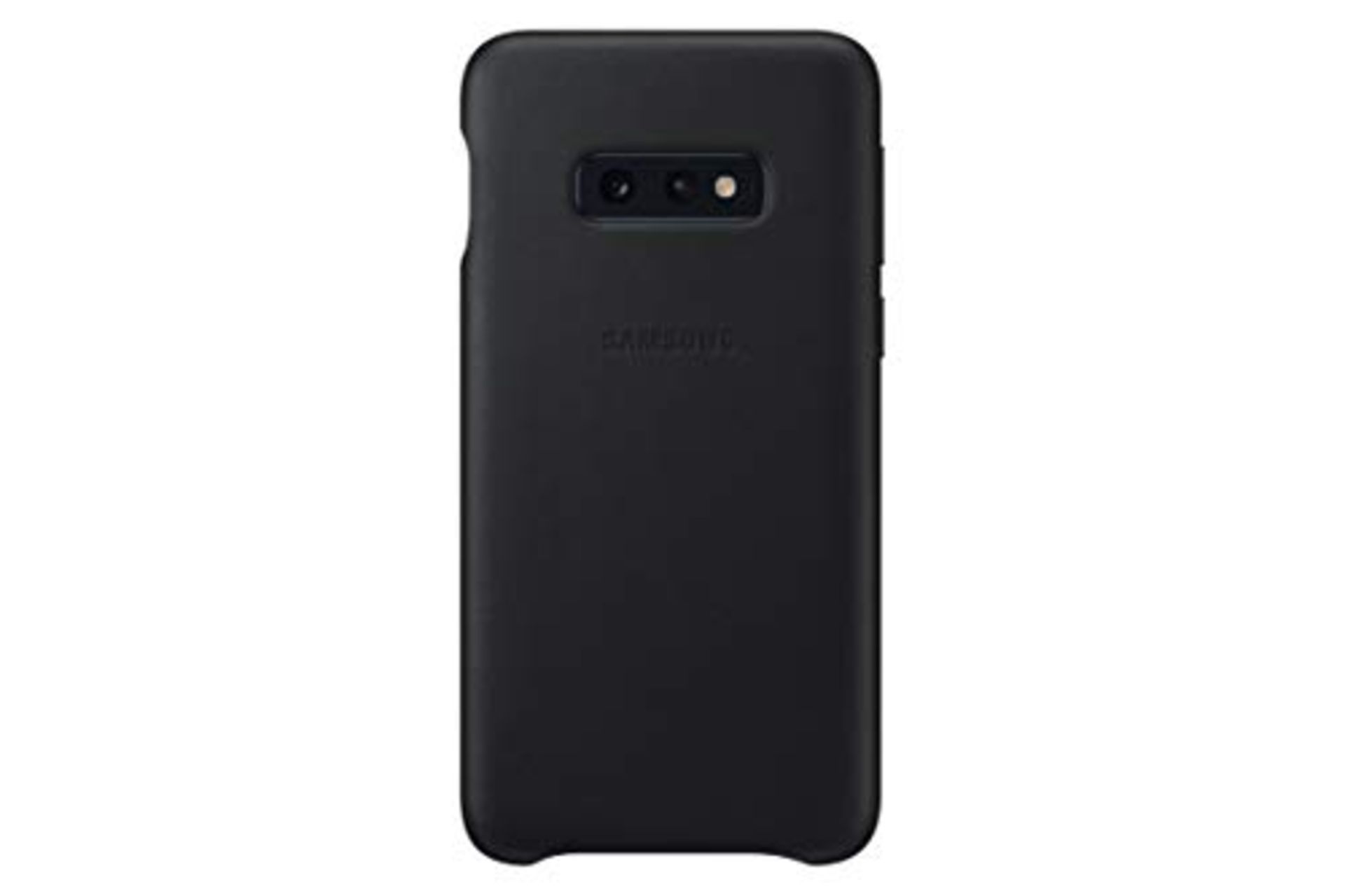 Samsung EF-VG970LBEGWW Leather Cover for S10 E, Black