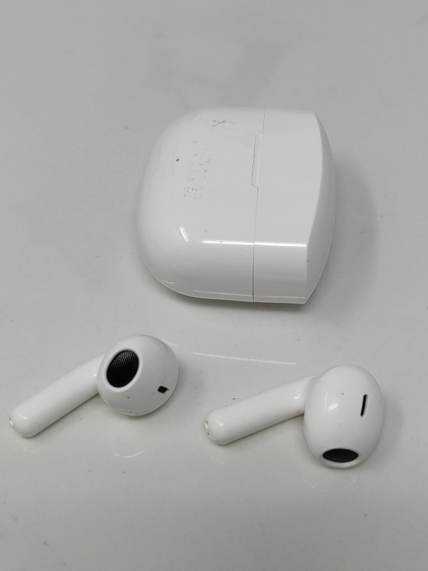 BKFRD in Ear headphones with microphone, Wireless 5.1 HiFi stereo sound, IPX7 Wireless