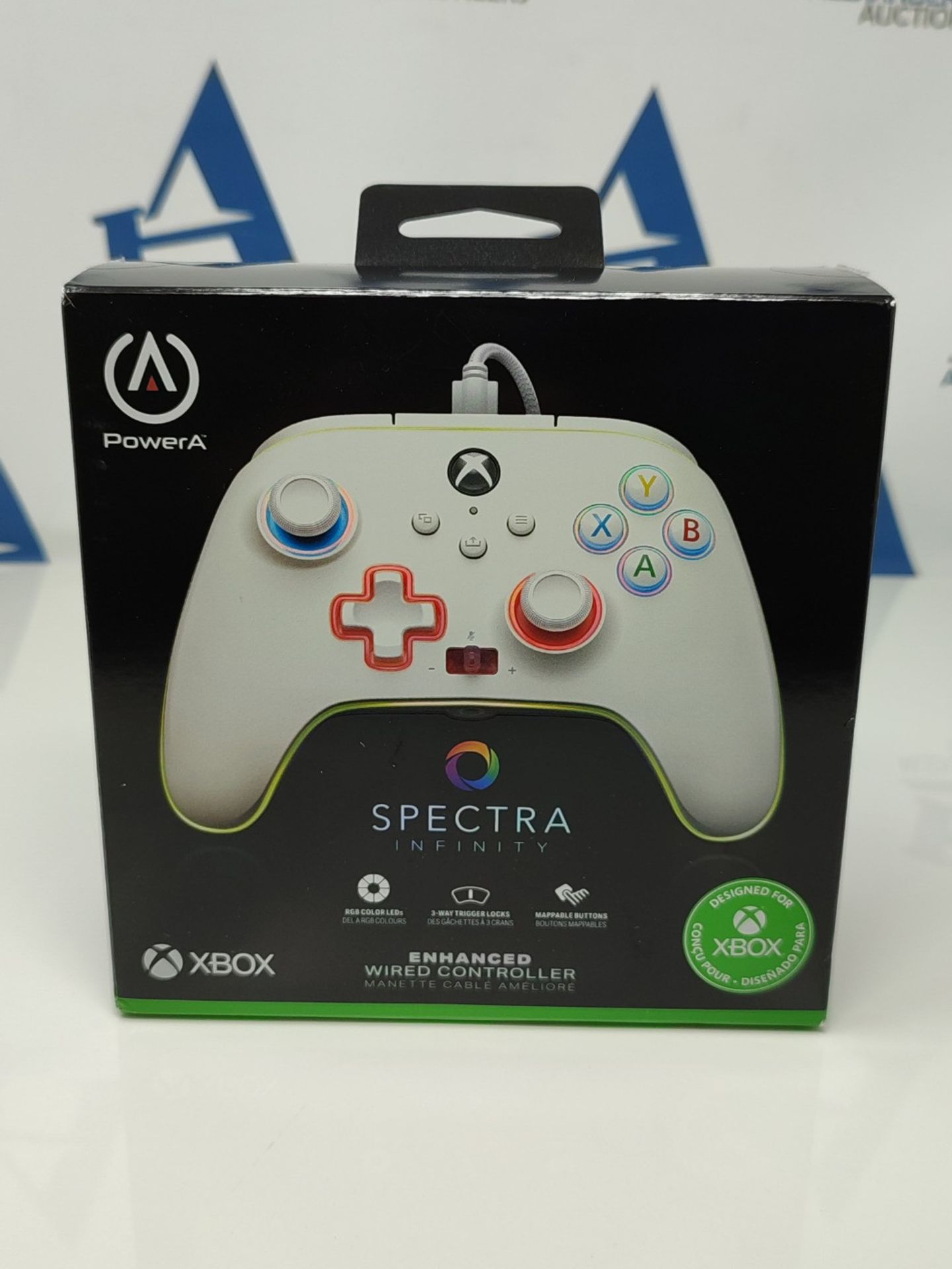 Advanced wired PowerA Spectra Infinity Controller for Xbox Series X|S - White (Amazon - Image 2 of 3