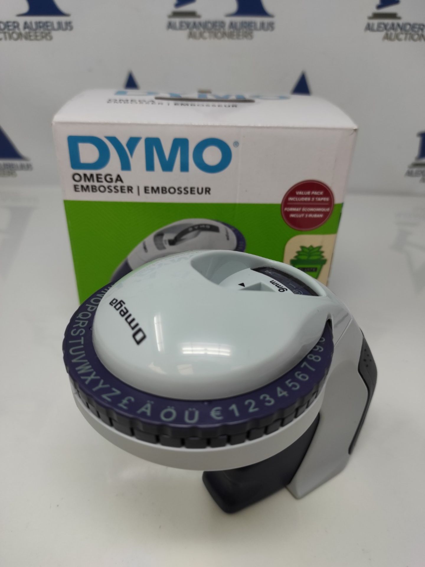 DYMO Embossing device with 3 embossing tapes | Omega labeling device starter set | sma - Image 2 of 2