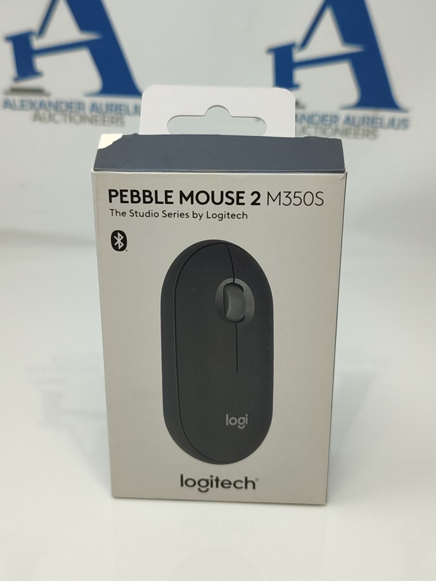 Logitech Pebble Mouse 2 M350s is a wireless Bluetooth mouse that is slim, portable, li