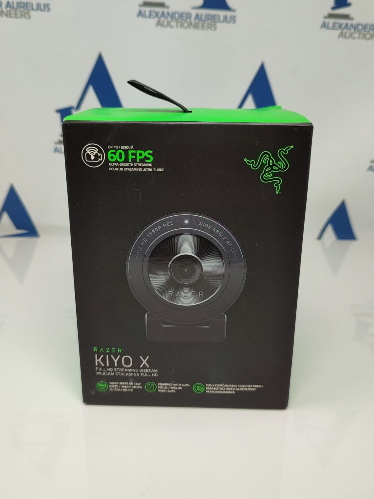 Razer Kiyo X - USB webcam for full HD streaming - 1080p Full HD - auto focus - black - Image 2 of 3