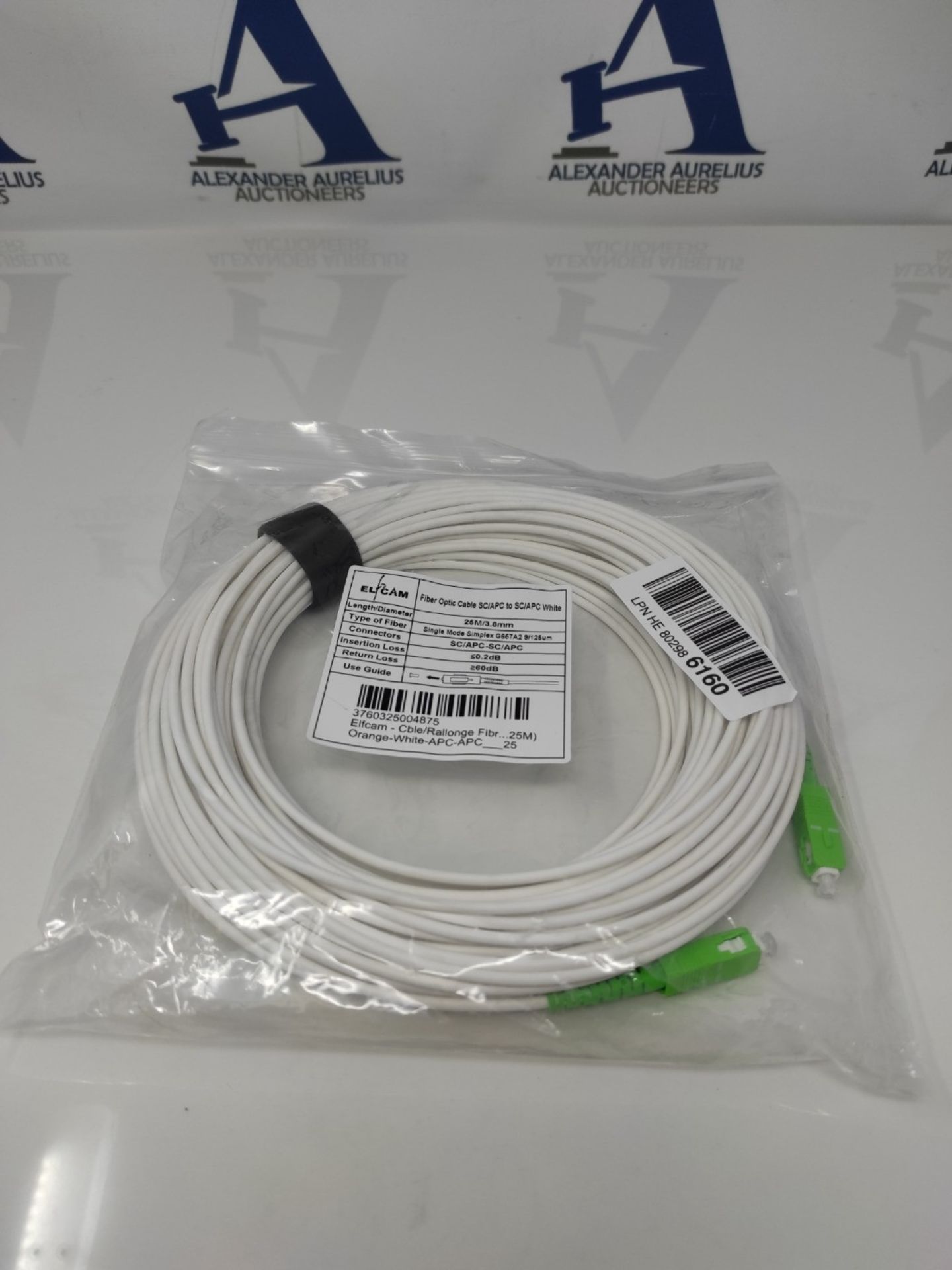 Elfcam - 25m Fiber Optic Cable for Orange Livebox, SFR Red Box and Bouygues Telecom Bb - Image 3 of 3