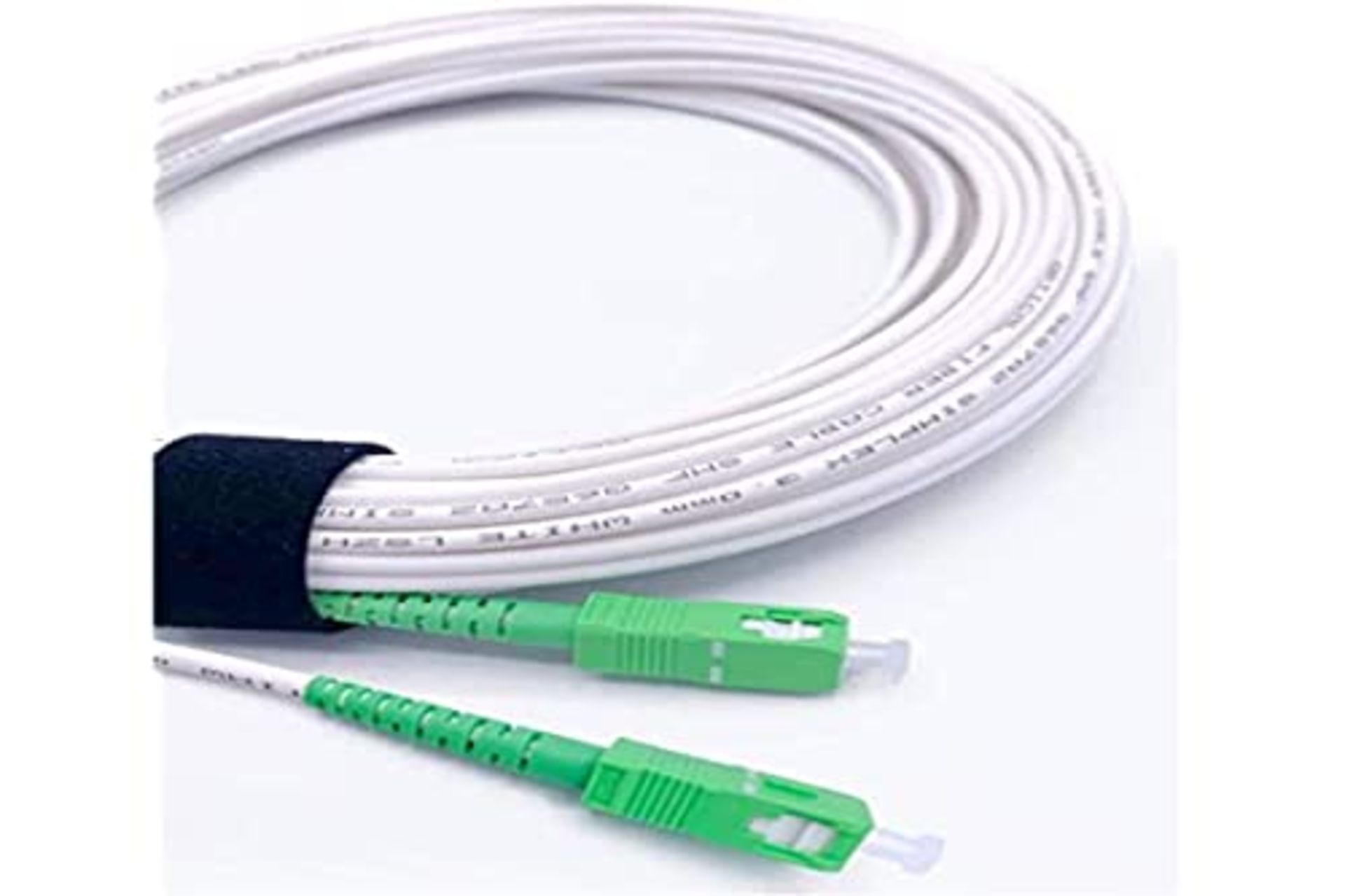 Elfcam - 25m Fiber Optic Cable for Orange Livebox, SFR Red Box and Bouygues Telecom Bb
