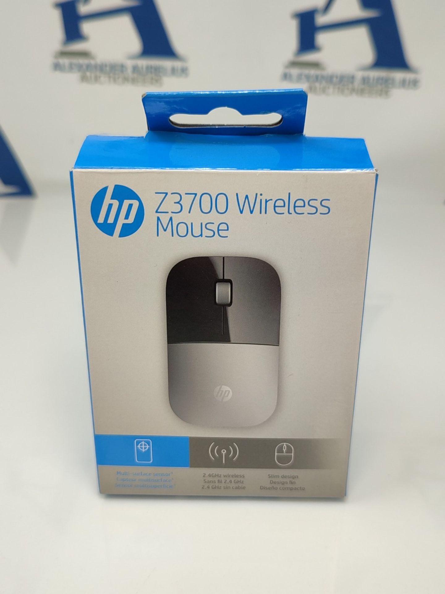 HP Z3700 Wireless Mouse, Precise Sensor, Blue LED Technology, 1200 DPI, 3 Buttons, Scr - Image 2 of 3
