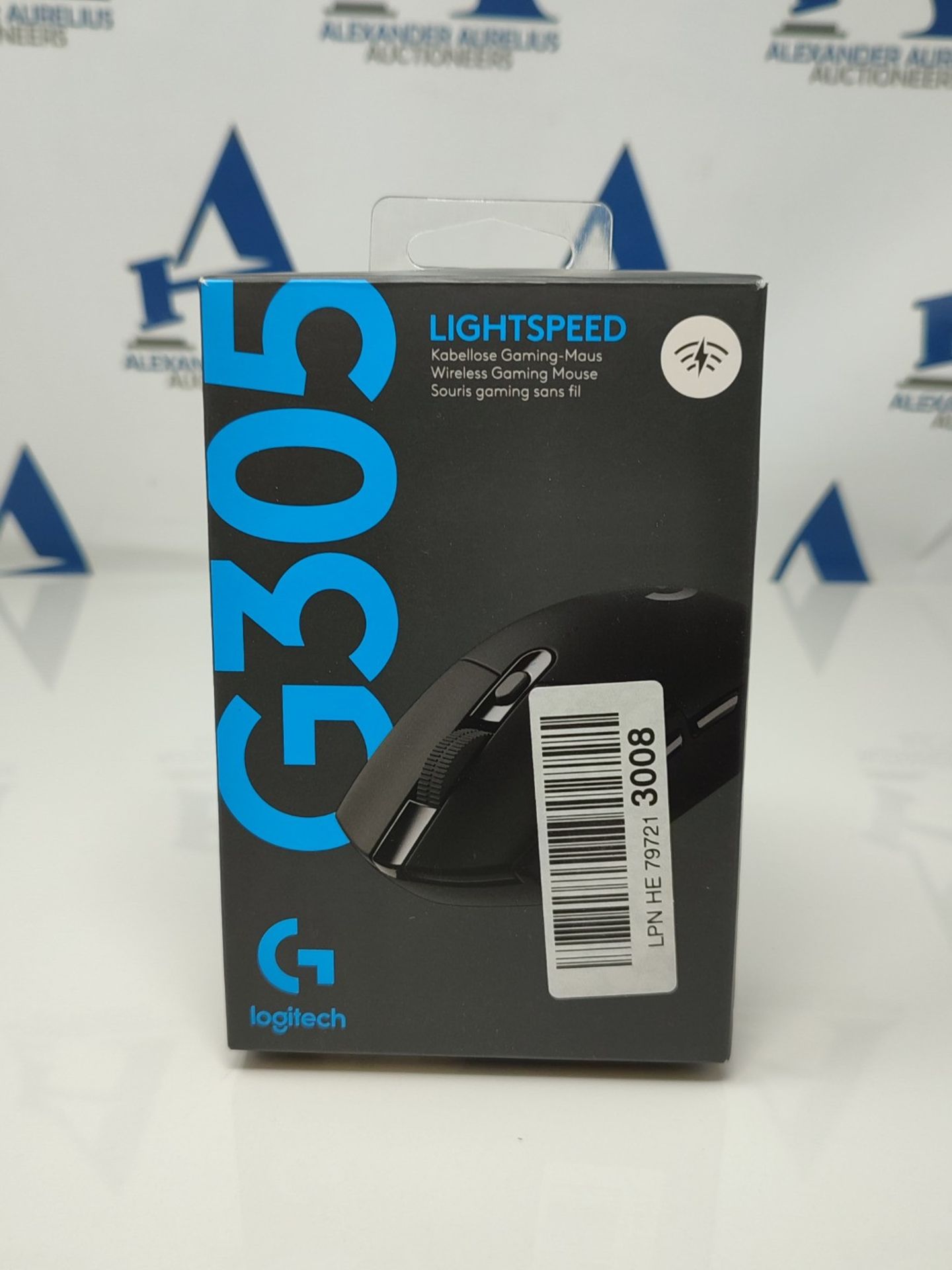 Logitech G305 LIGHTSPEED wireless gaming mouse with HERO 12K DPI sensor, wireless conn - Image 2 of 3