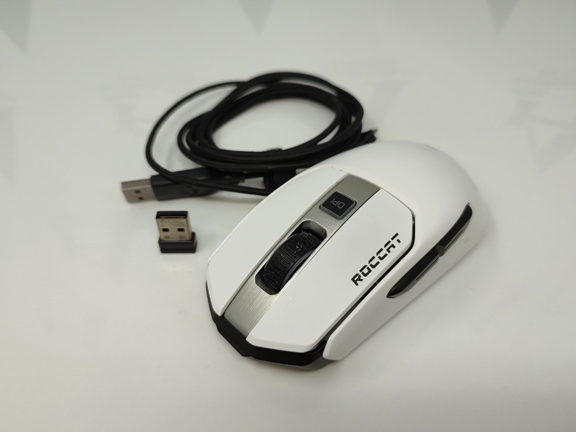 RRP £62.00 Roccat Kain 202 Aimo RGB Wireless Gaming Mouse (16,000 dpi Owl-Eye Sensor, 89G Ultra-L - Bild 2 aus 3