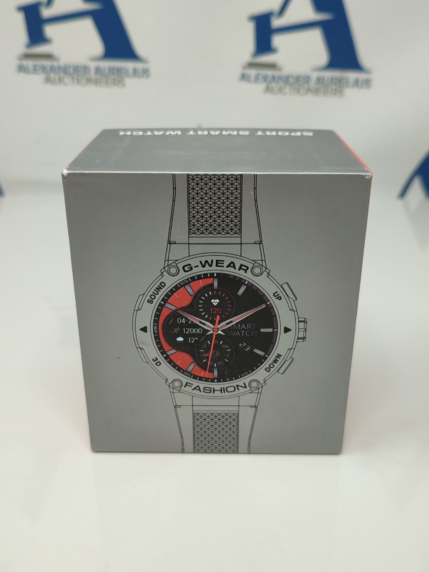 RRP £70.00 WATCHMARK G-WEAR CZ, Smartwatch in black silicone. - Bild 2 aus 3