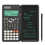 NEWYES scientific calculator 417 functions Engineering Calculator with writing board a