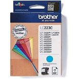 Brother LC223C Original Ink Cartridge LC-223C cyan (for Brother DCP-J562DW, DCP-J4120D
