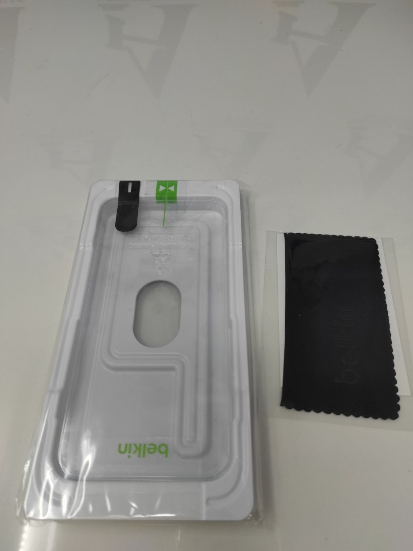 Belkin ScreenForce UltraGlass 2 Antimicrobial Screen Protector, glass for iPhone 15, s - Image 3 of 3