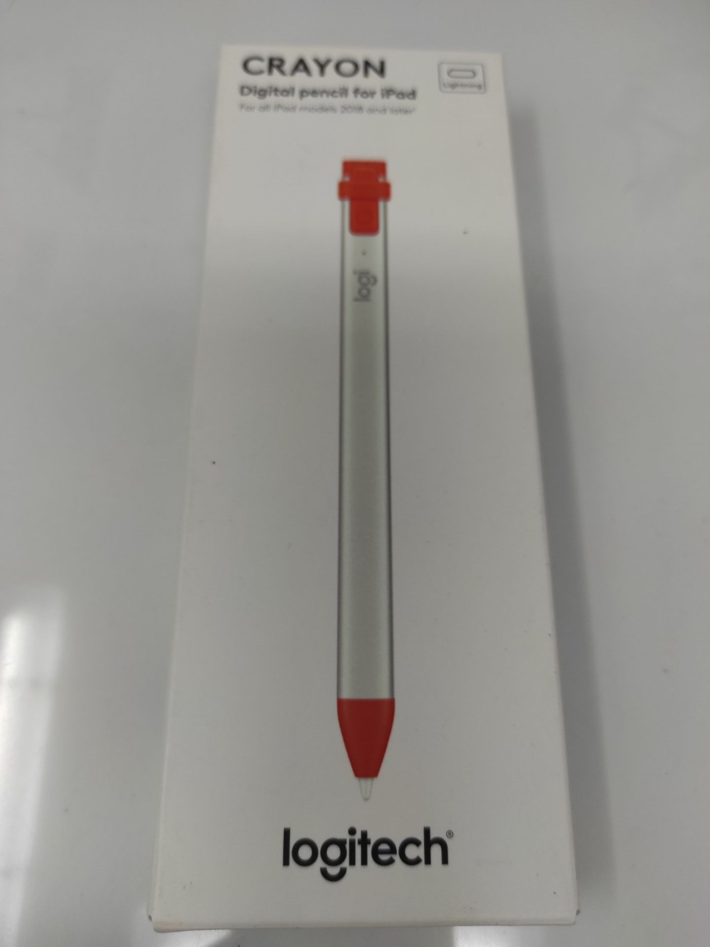 Logitech Crayon digital drawing pen for all iPads released from 2018 onwards with Appl - Image 2 of 3