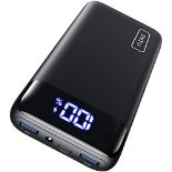 INIU Power Bank, 20000mAh Power Bank with Fast Charging USB C Input & Output, 22.5W Ex