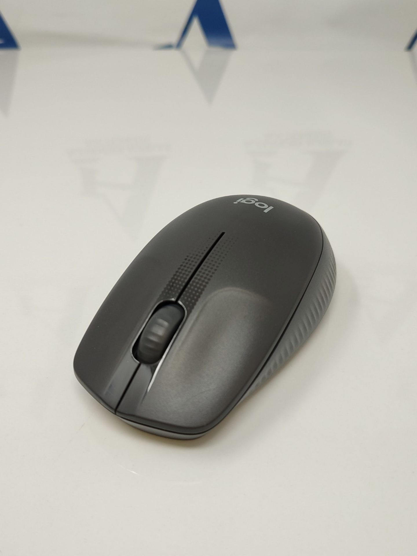 Logitech M190 Wireless Mouse, Ambidextrous Curved Design, Battery life up to 18 months - Bild 2 aus 3