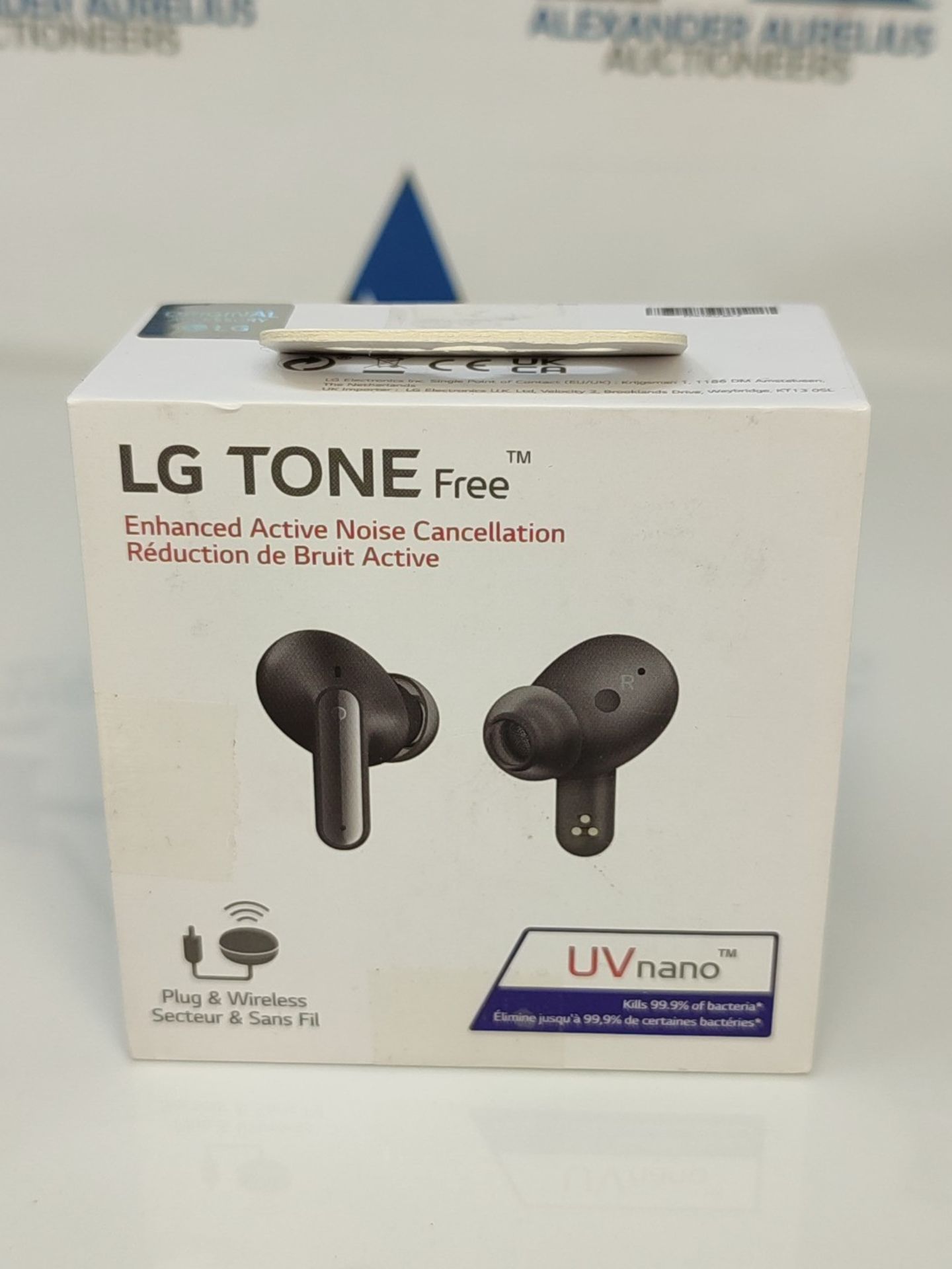 RRP £104.00 LG TONE Free DFP9 In-Ear Bluetooth headphones with MERIDIAN sound and Active Noise Can - Image 2 of 3