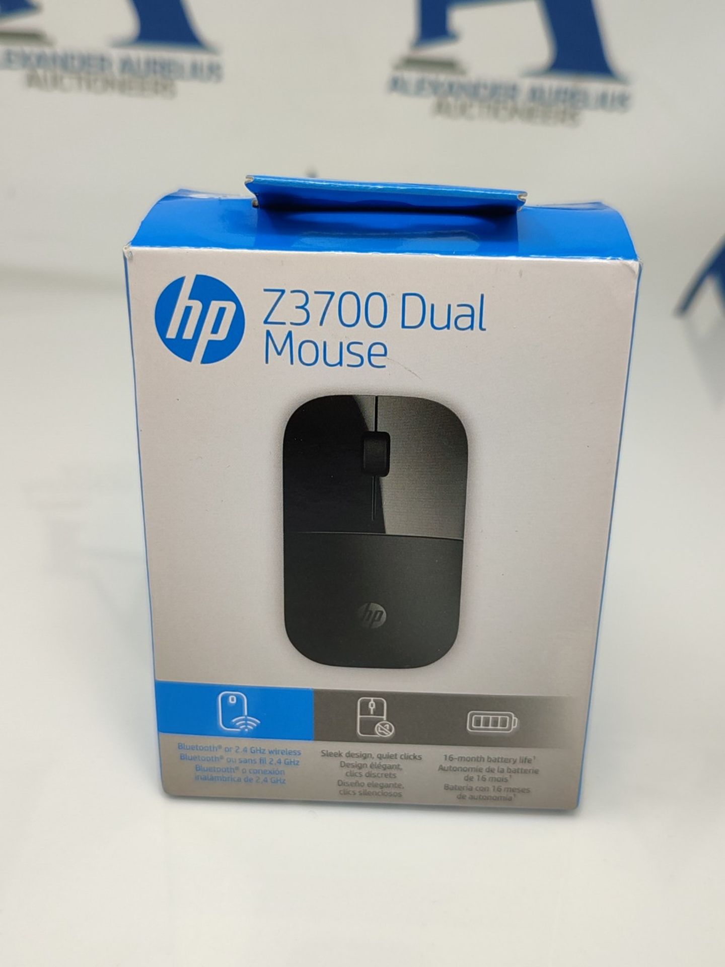 HP Z3700 wireless mouse | 1200 optical sensors | up to 16 months battery life | 2.4 GH - Image 2 of 3