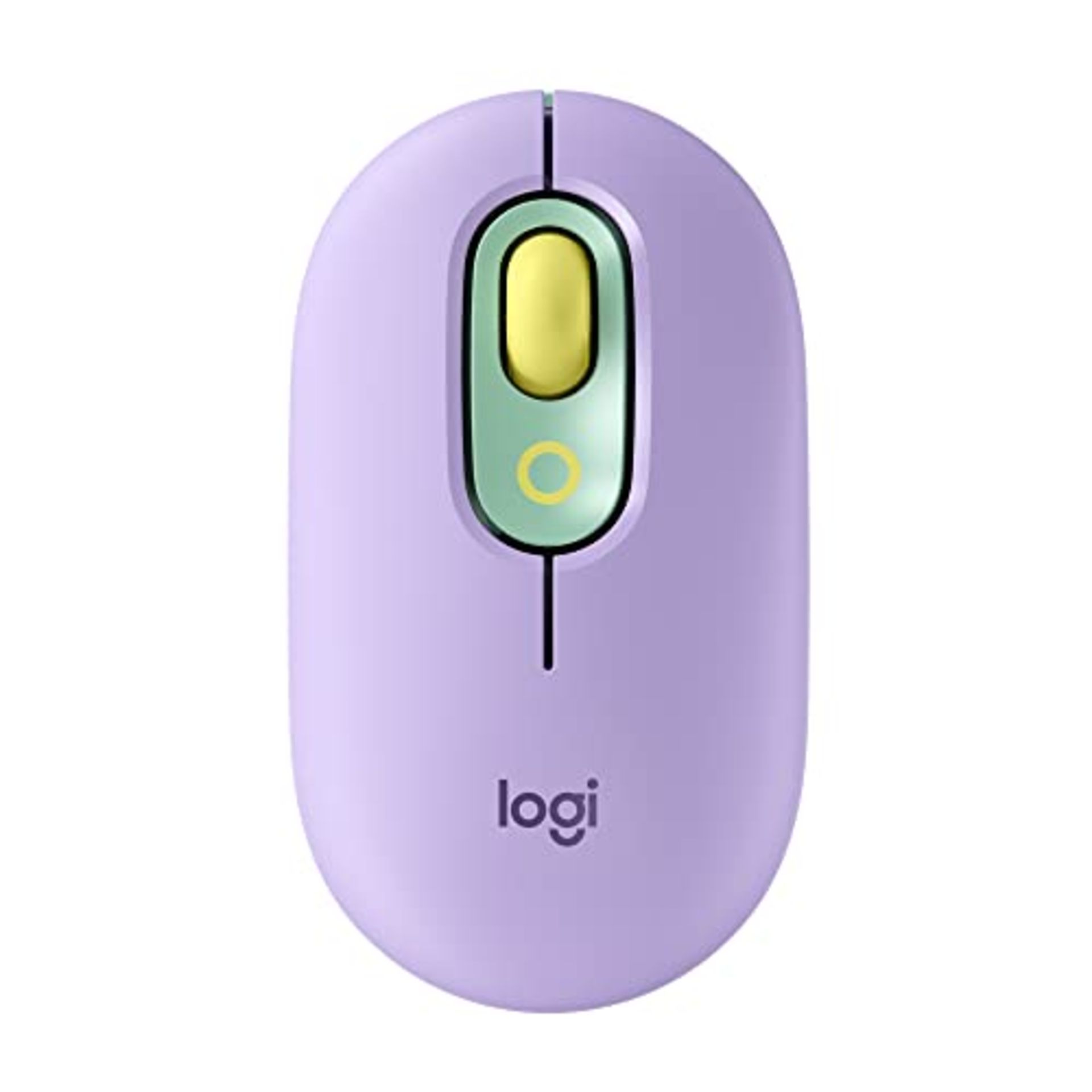 Logitech POP Mouse, Wireless Mouse with customizable emojis, SilentTouch Technology, p