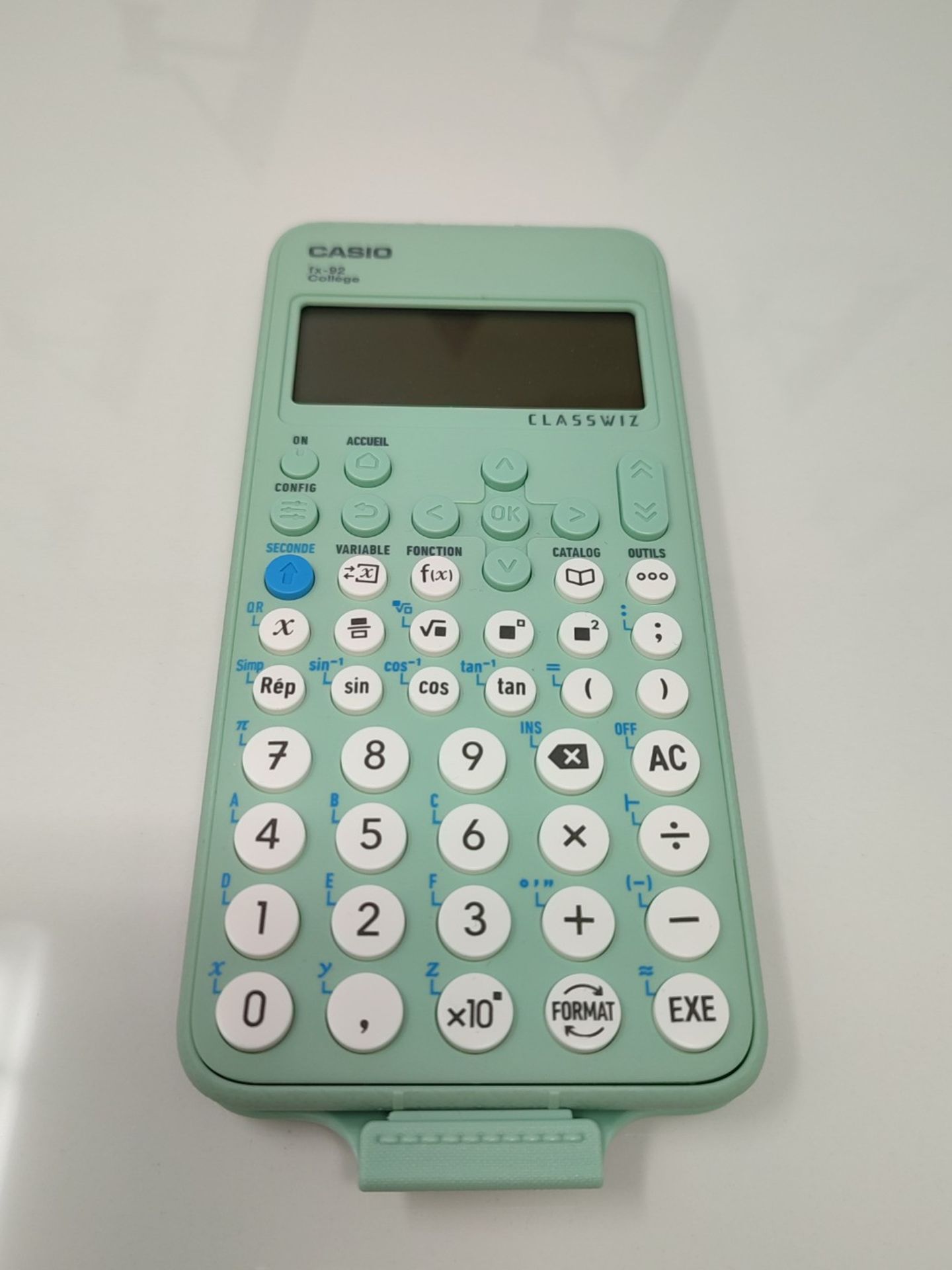 Casio School Calculator FX-92 College Classwiz Engineering/Scientific Green - Image 3 of 3