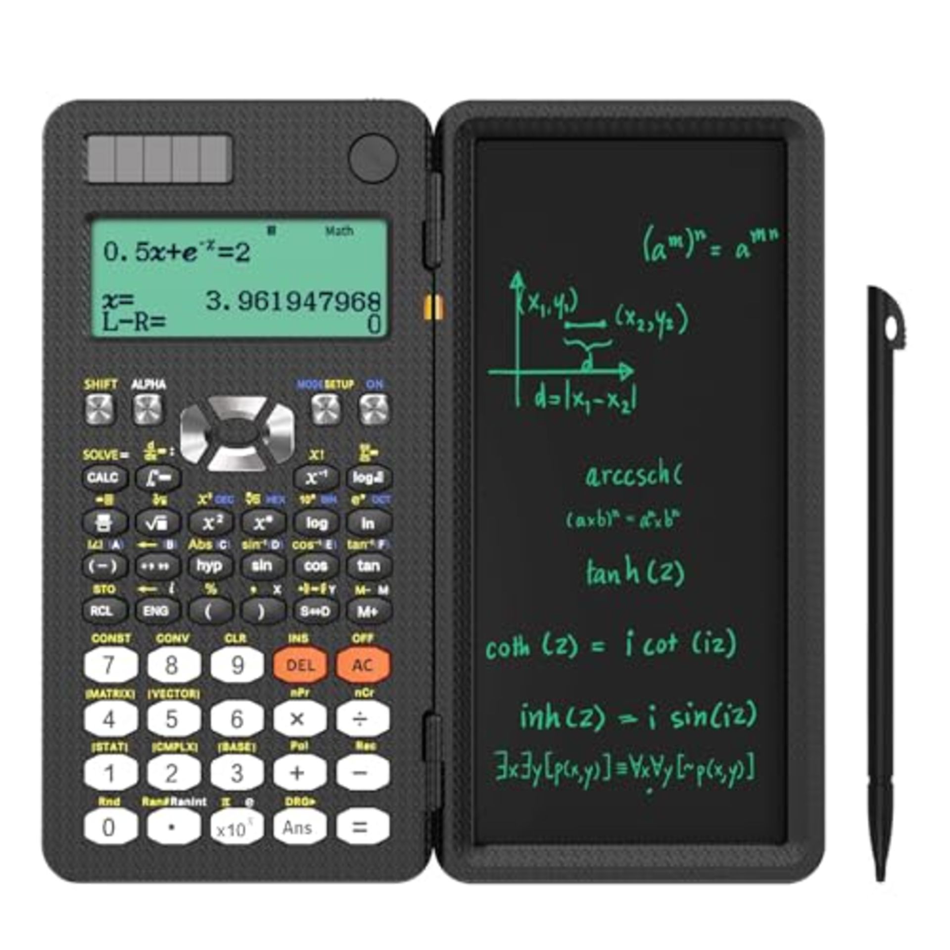 NEWYES scientific calculator 417 functions Engineering Calculator with writing board a