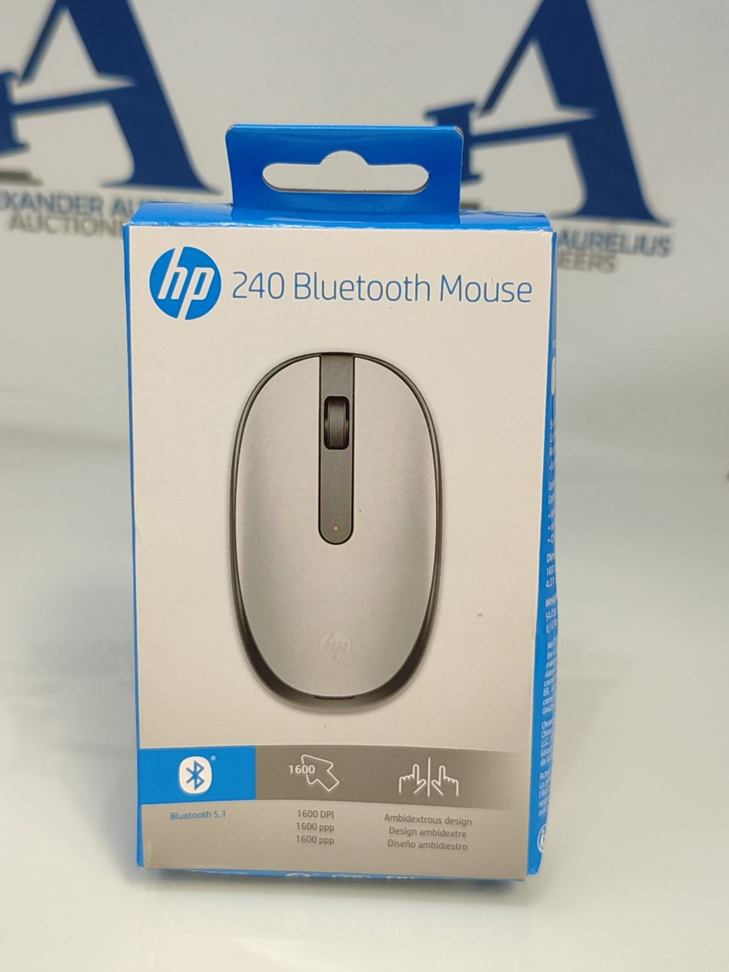 HP 240 Mouse Empire Wireless, 1600 DPI Optical Sensor, Bluetooth 5.1, 3 Buttons, Scrol - Image 2 of 3