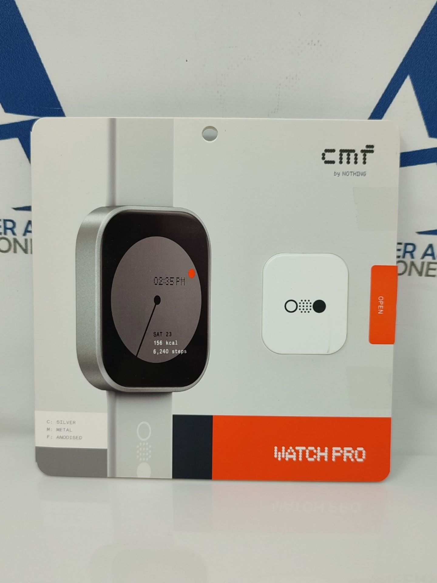 RRP £69.00 CMF by Nothing Watch Pro Smartwatch with a 1.96" AMOLED screen, fitness tracker, integ - Image 2 of 3
