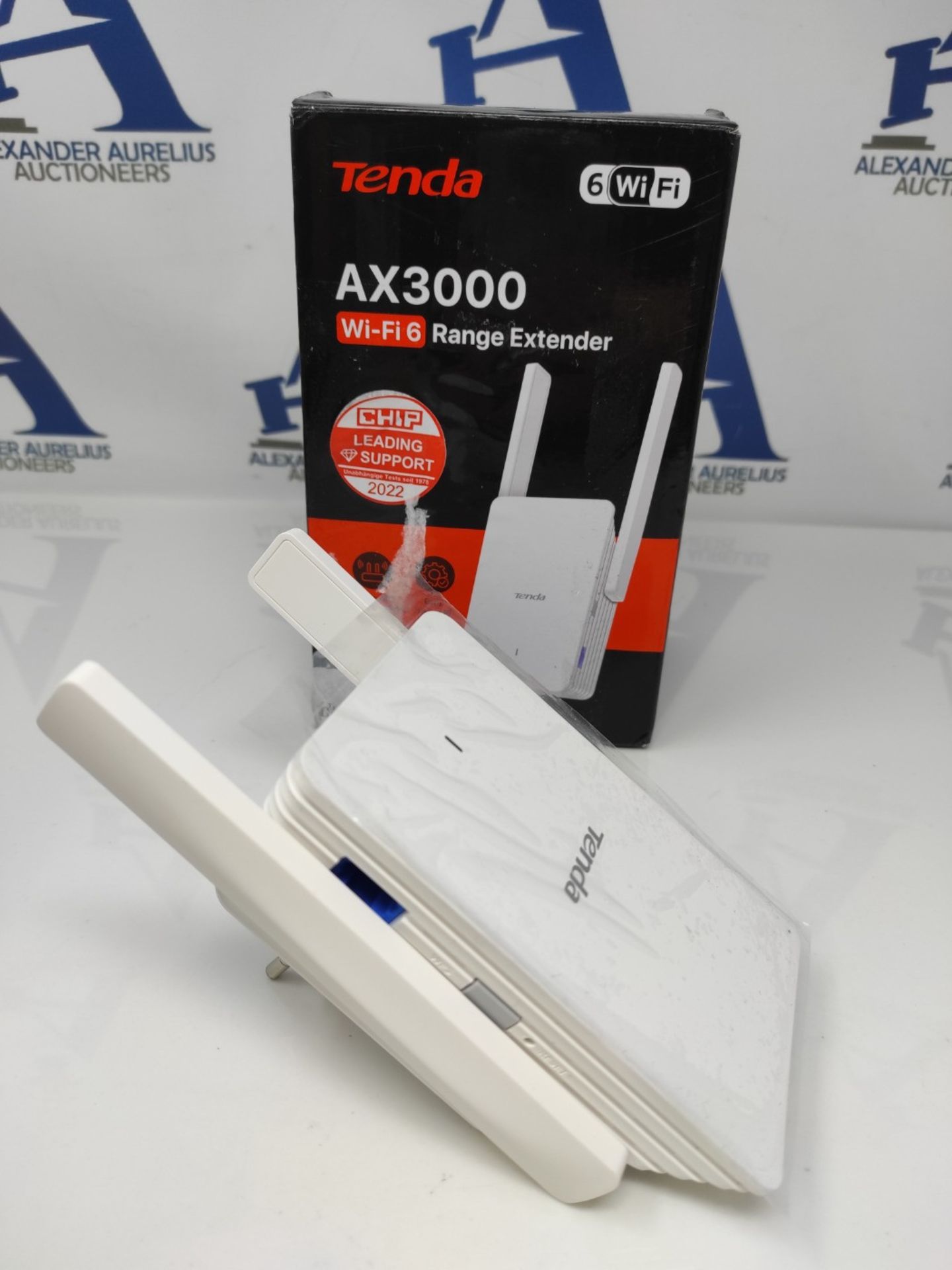 RRP £58.00 Tenda A33 WiFi 6 Repeater WLAN Amplifier (AX3000 Dualband 5GHz:2402Mbps + 2.4GHz:574Mb - Image 3 of 3