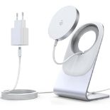 Wireless Charger Compatible with Magsafe Charger, Charging Station for iPhone, Magneti
