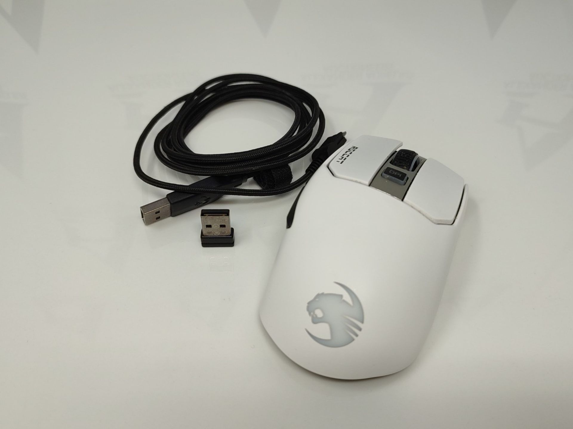 RRP £62.00 Roccat Kain 202 Aimo RGB Wireless Gaming Mouse (16,000 dpi Owl-Eye Sensor, 89G Ultra-L - Bild 3 aus 3
