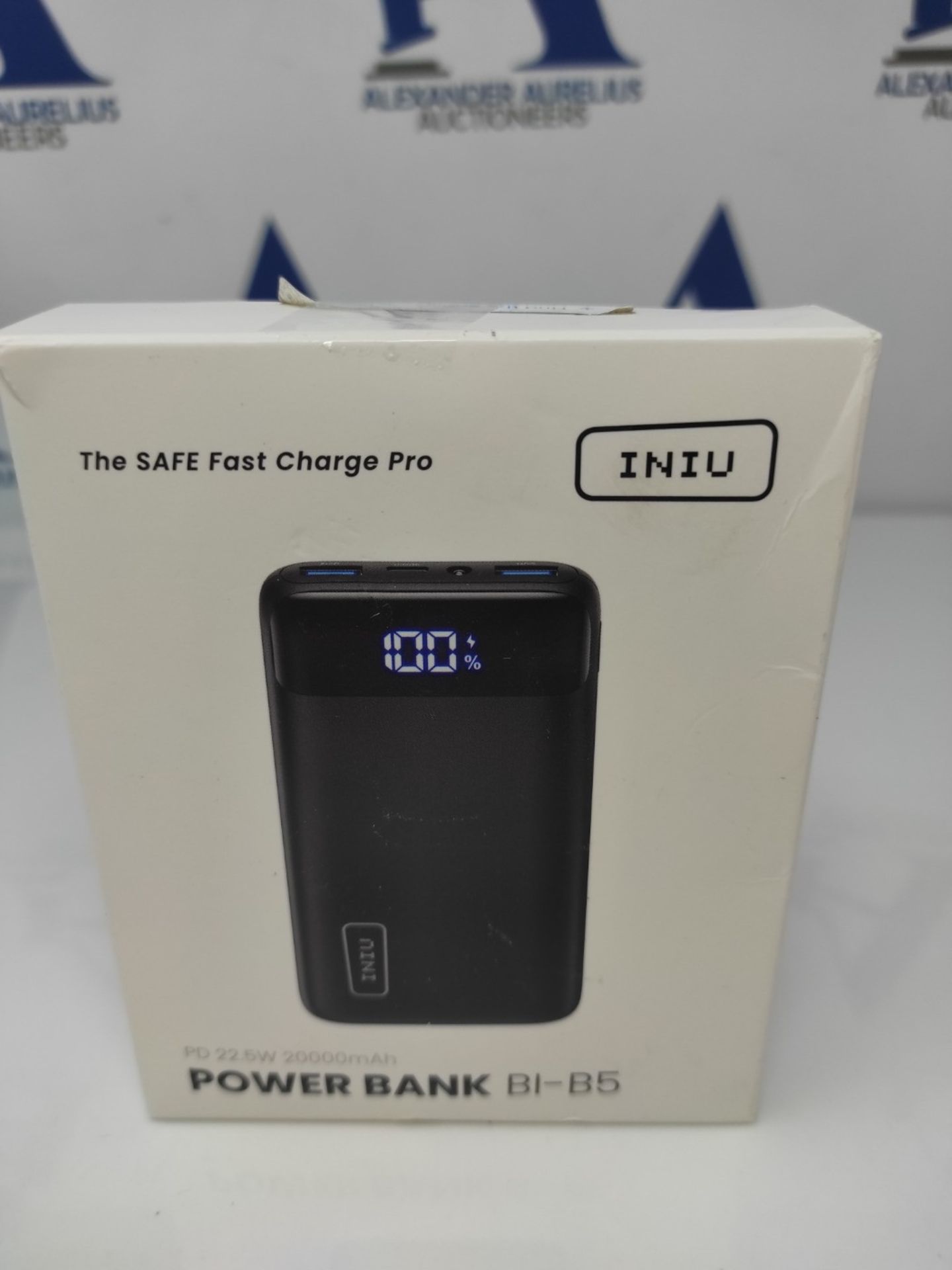 INIU Power Bank, 20000mAh Power Bank with Fast Charging USB C Input & Output, 22.5W Ex - Image 2 of 3