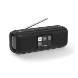 RRP £59.00 Karcher DAB Go portable Bluetooth speaker & digital radio DAB+ / FM radio with 2.4" co
