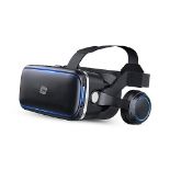 NK 3D VR Glasses for Smartphone - Intelligent Virtual Reality Viewer with Audio for Sm