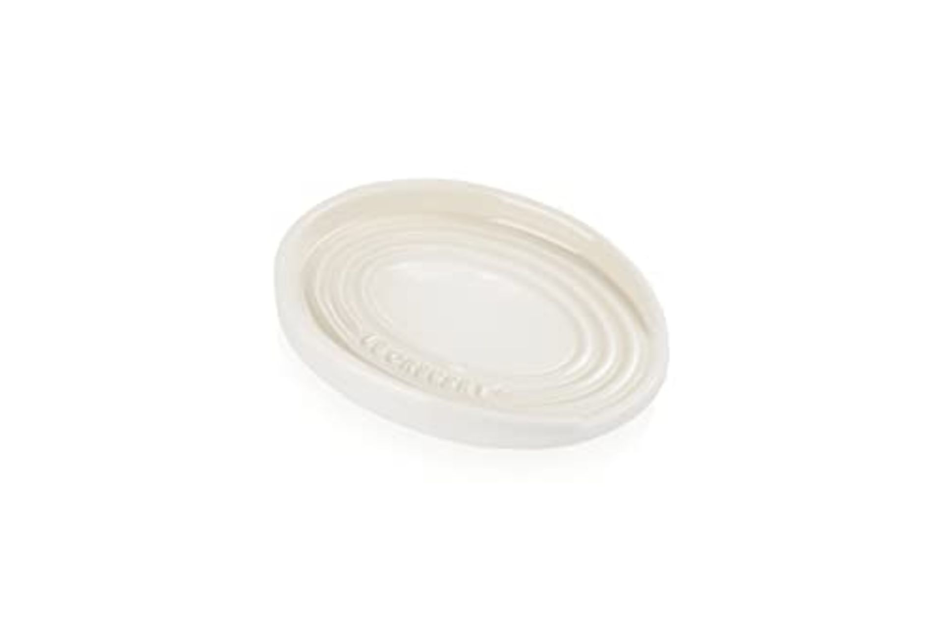 Le Creuset Stoneware Oval Spoon Rest Meringue