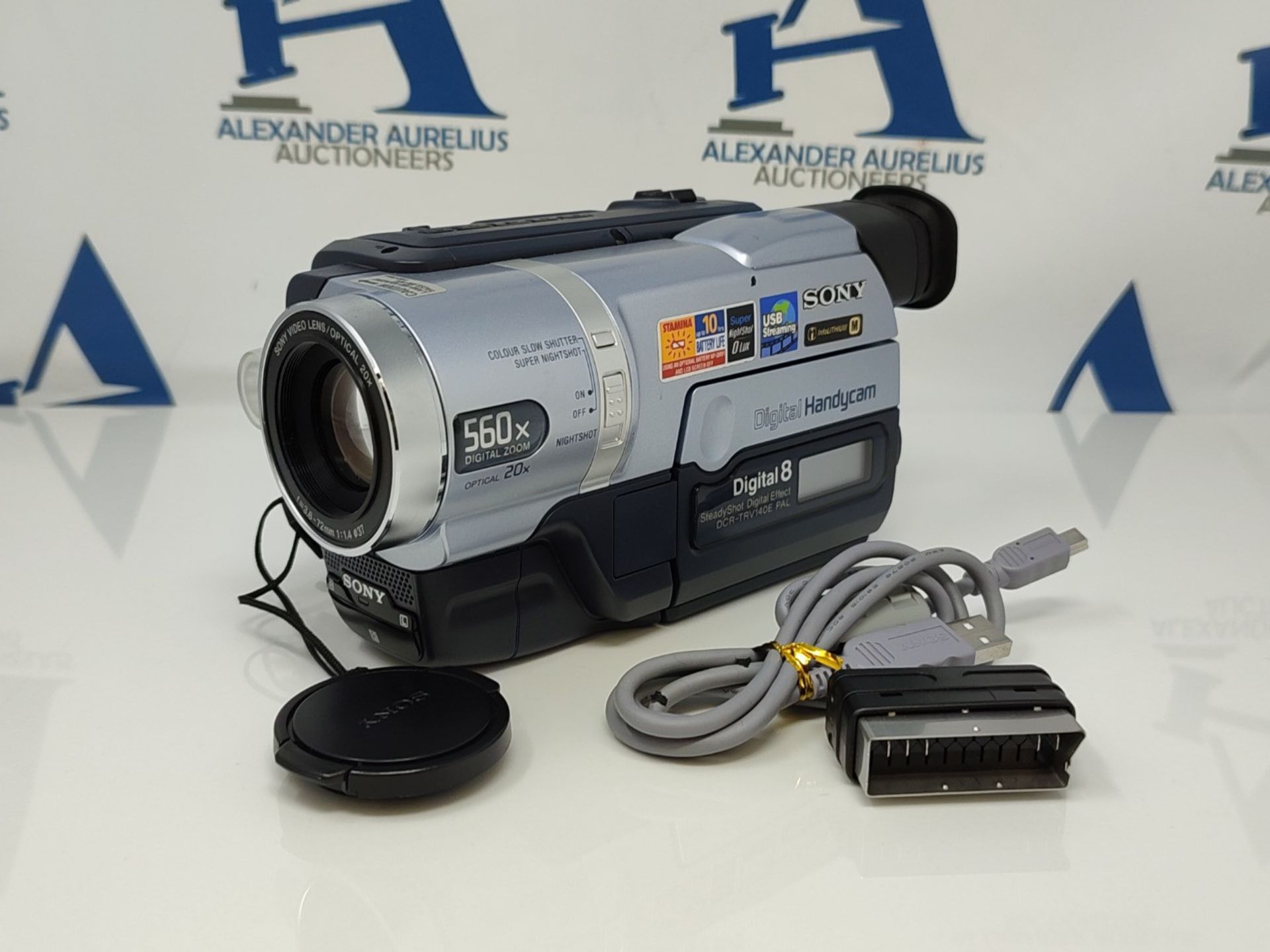 SONY HANDYCAM DCR-TRV140E PAL HI8 DIGITAL CAMCORDER