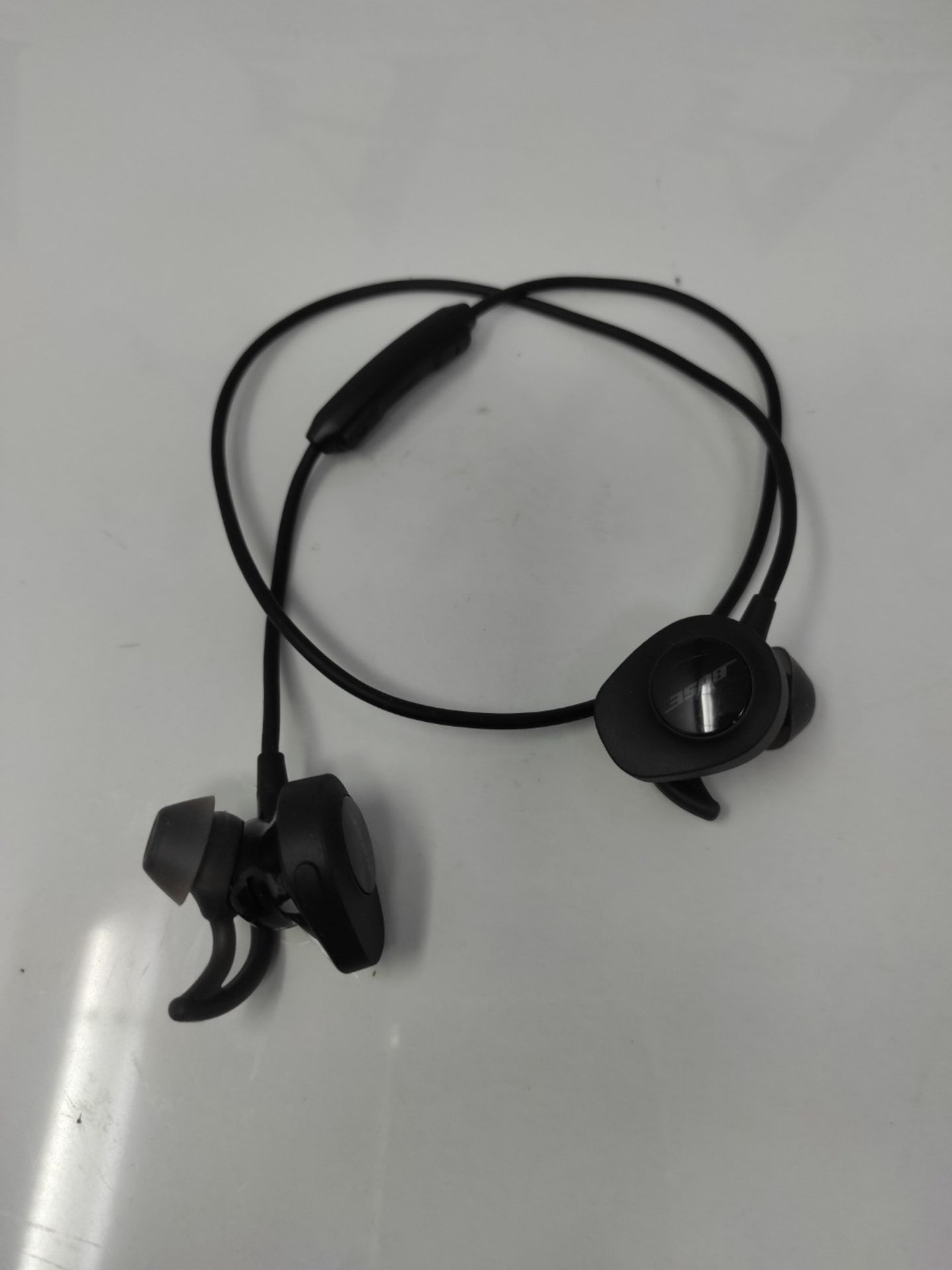 RRP £106.00 Bose 761529-0010 SoundSport Wireless Headphones - Black, 2.9 x 2.5 x 2.9 cm - Image 3 of 3
