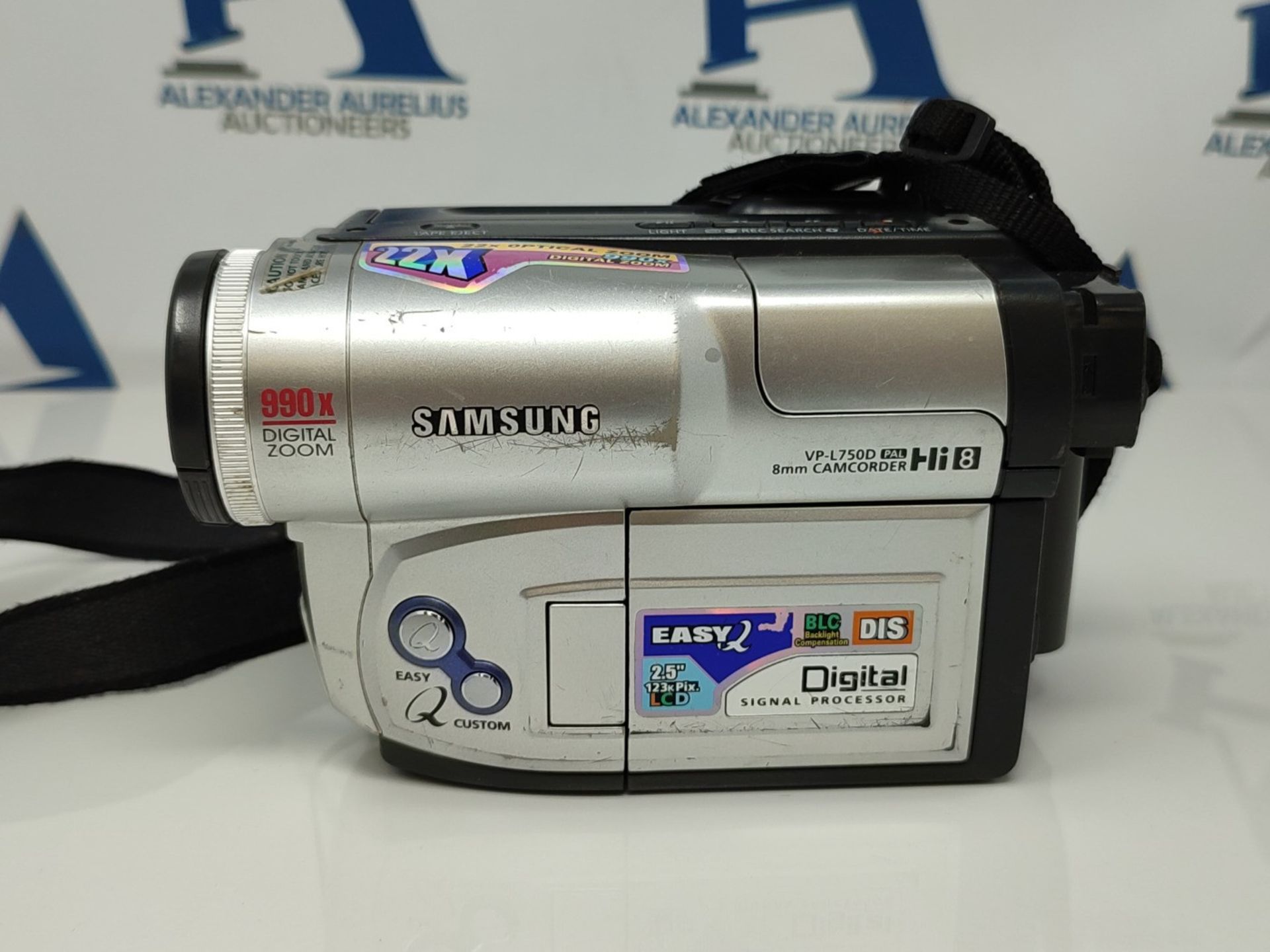 SAMSUNG VP-L750D PAL HI 8 VIDEO CAMCORDER - Image 2 of 2