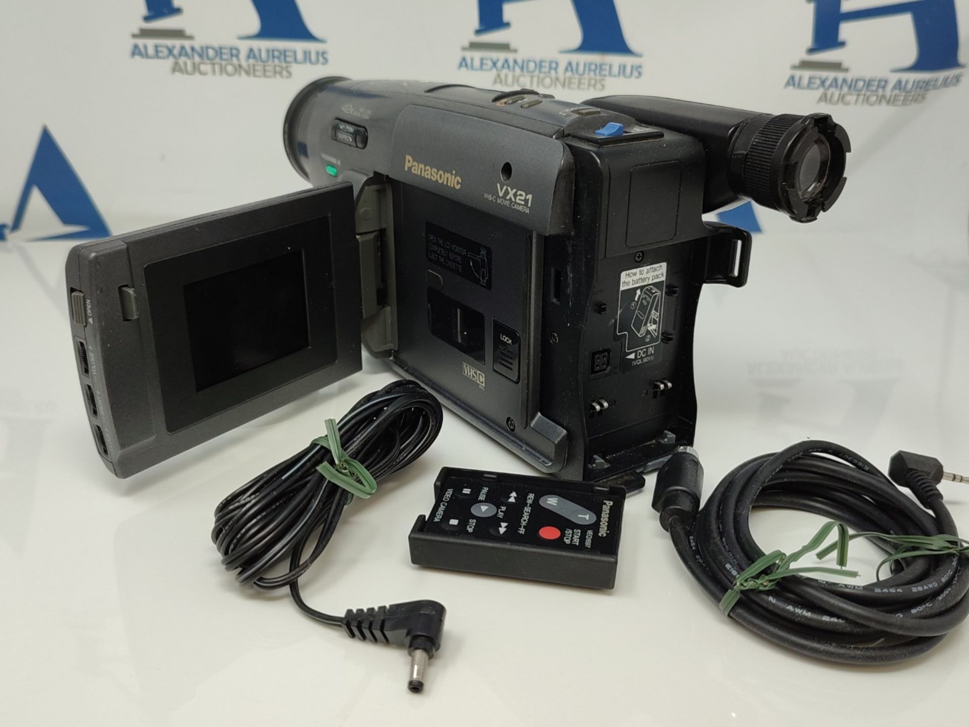 PANASONIC SLIM VISION NV-VX21 VHS-C PAL CAMCORDER