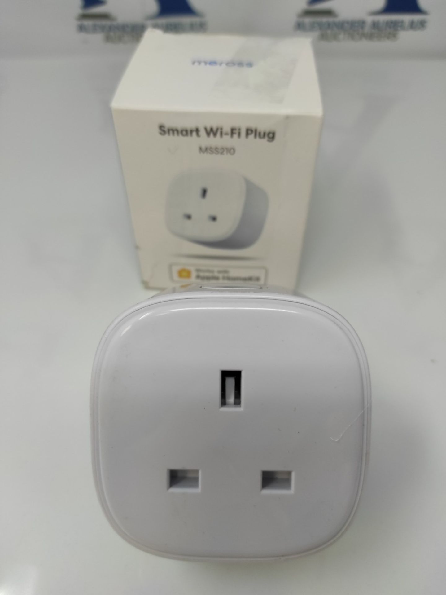 meross WiFi Smart Plug, Wireless Remote Control Timer Switch, Works with Alexa, Apple - Image 2 of 3