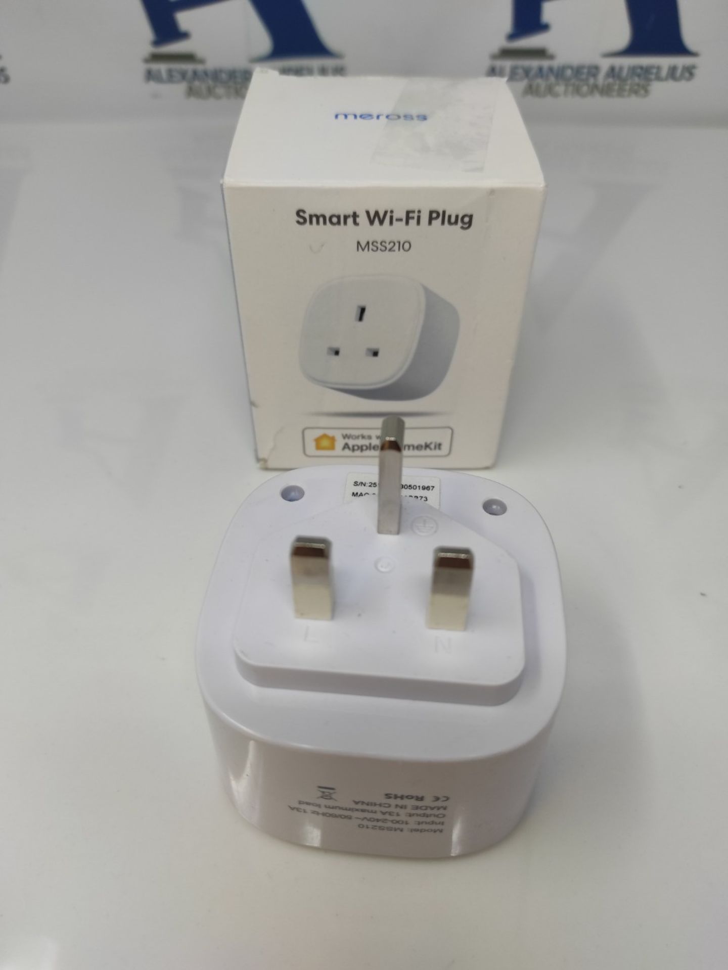 meross WiFi Smart Plug, Wireless Remote Control Timer Switch, Works with Alexa, Apple - Image 3 of 3