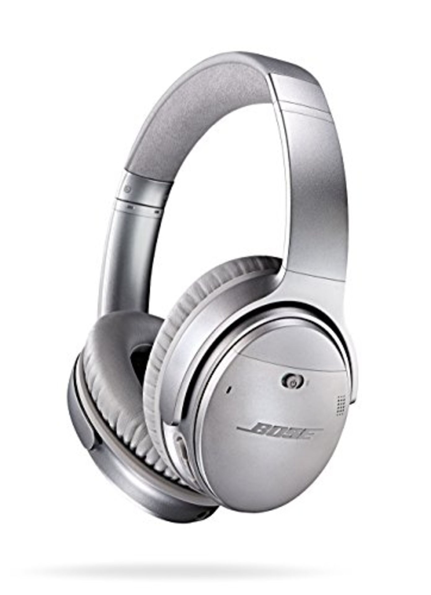 RRP £220.00 Bose QuietComfort 35 (Series I) Wireless Headphones, Noise Cancelling - Silver