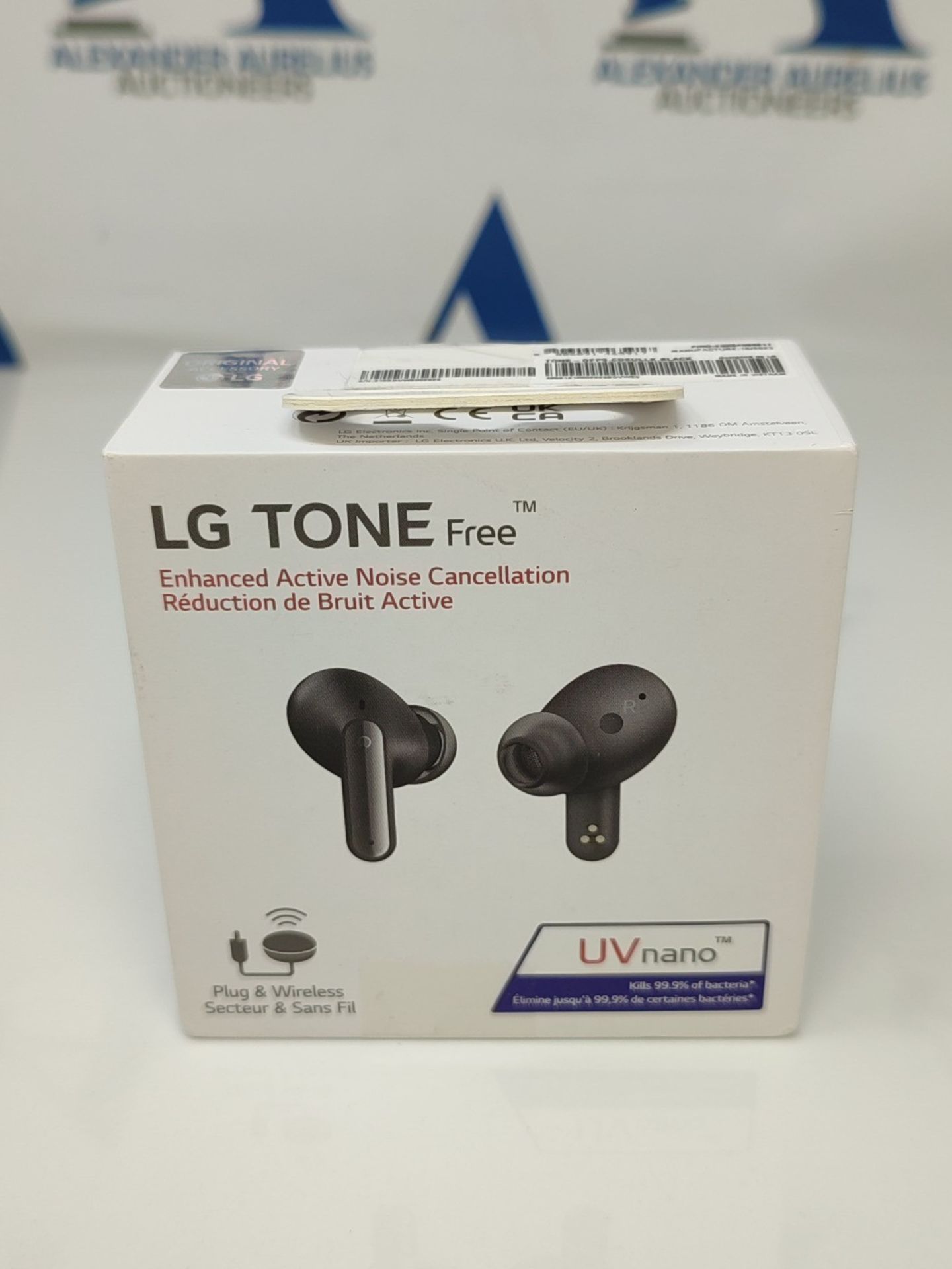 RRP £104.00 LG TONE Free DFP9 In-Ear Bluetooth headphones with MERIDIAN sound and Active Noise Can - Image 2 of 3