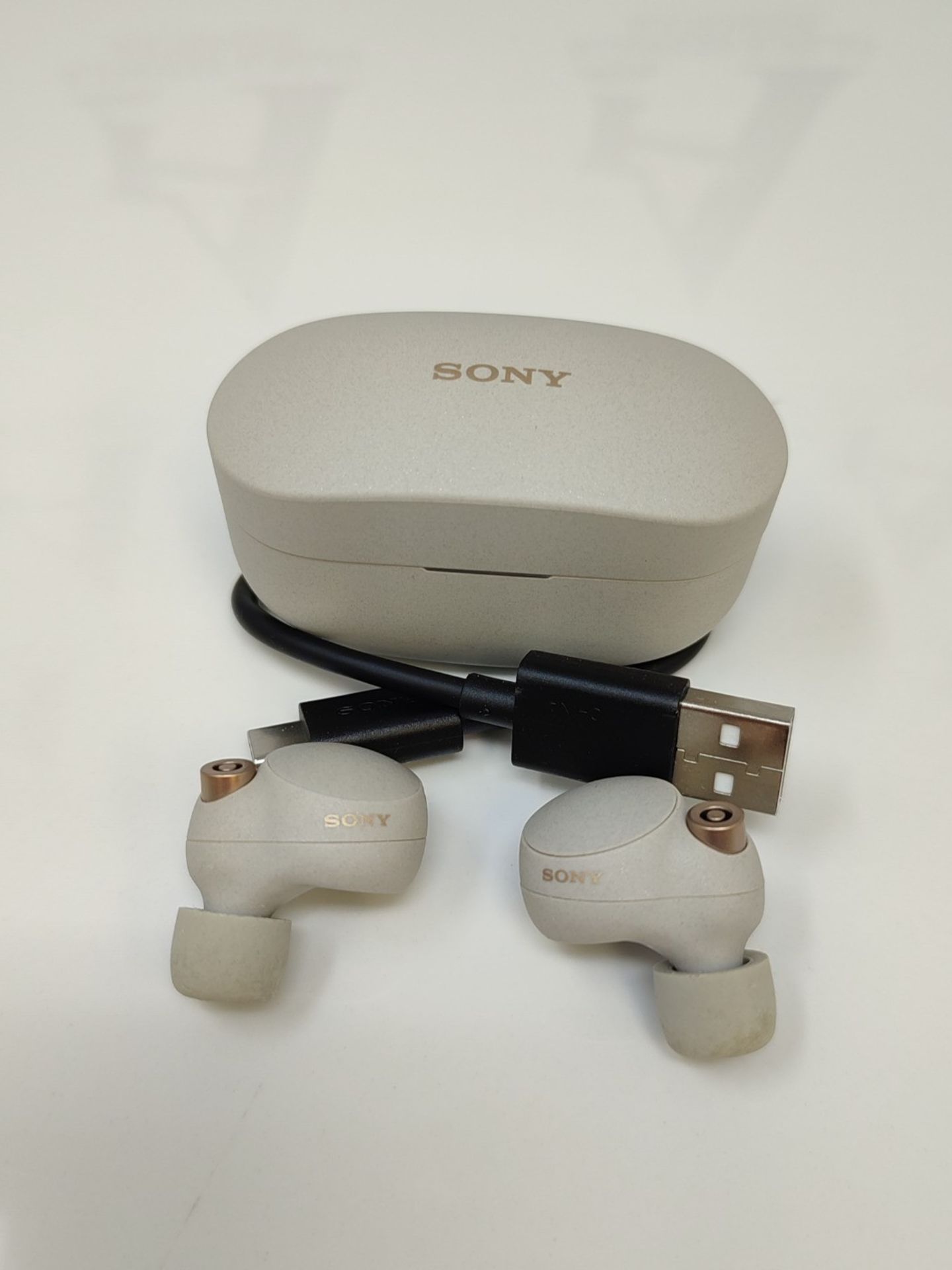 RRP £225.00 Sony WF-1000XM4 True Wireless Noise Cancelling Earbuds - Battery life up to 24 hours w - Image 3 of 3