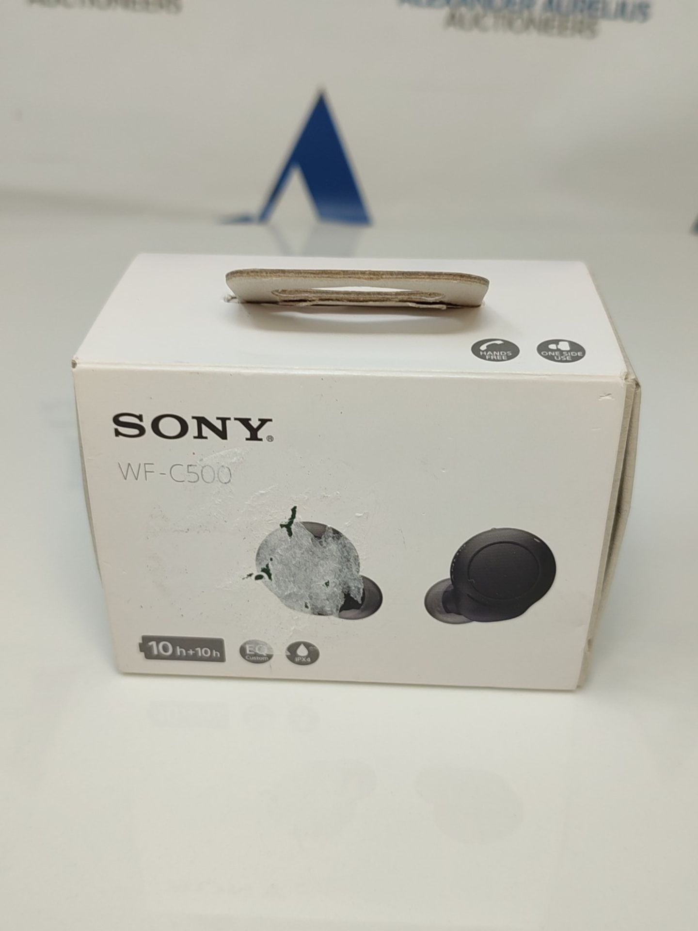 RRP £51.00 Sony WF-C500 True Wireless Headphones (Up to 20 Hours Battery Life with Charging Case - Image 2 of 3