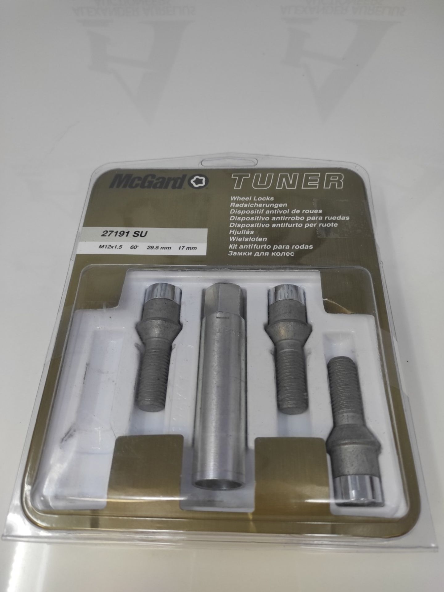 RRP £56.00 McGard 27191SU Standard Wheel Protection Bolts M12 x 1.5 Conical 29.5 mm Length SW17 - Image 2 of 2