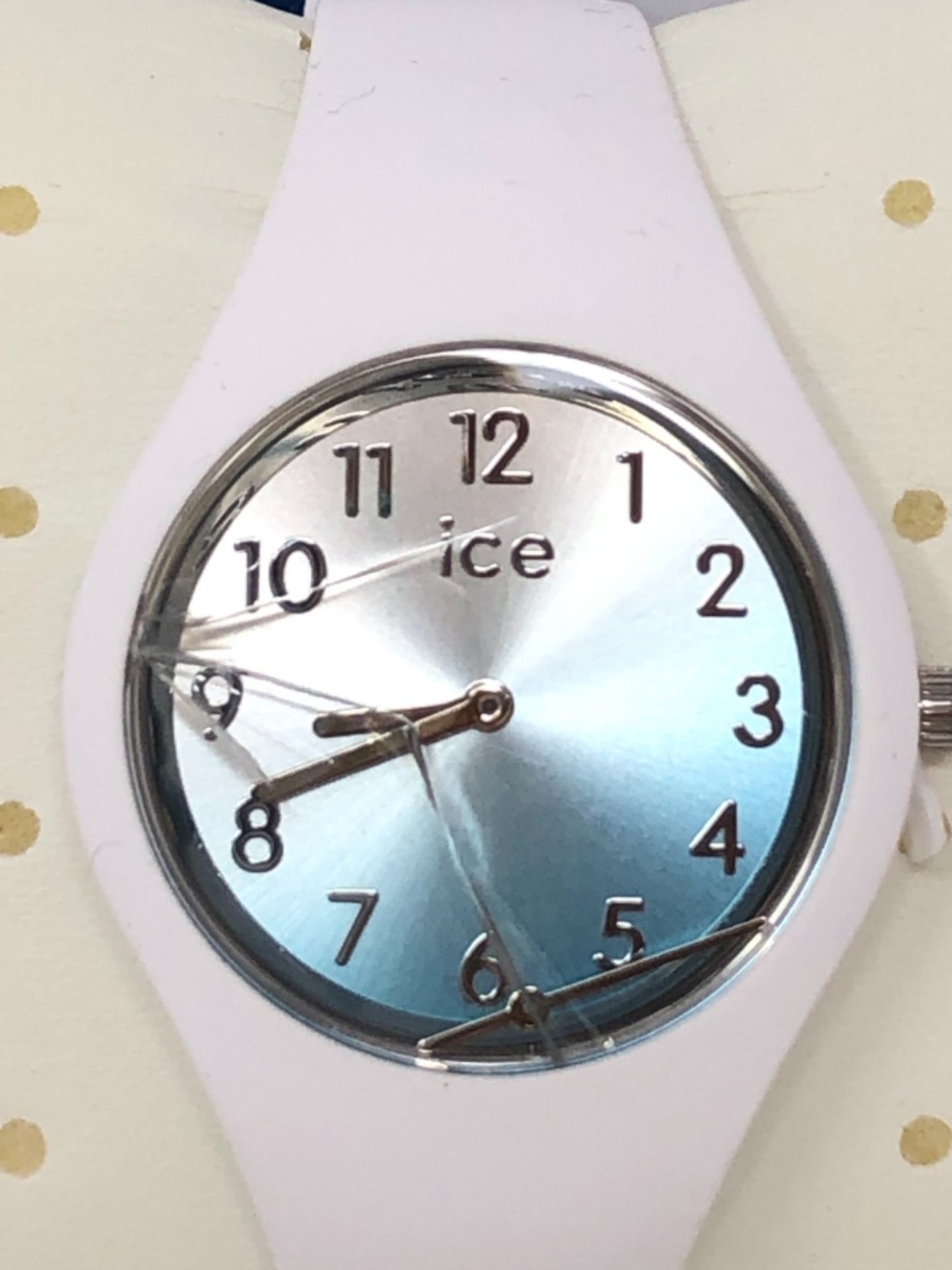 RRP £70.00 Ice-Watch - Ice Sunset Turquoise - Montre Blanche pour Femme avec Bracelet en Silicone - Image 3 of 3