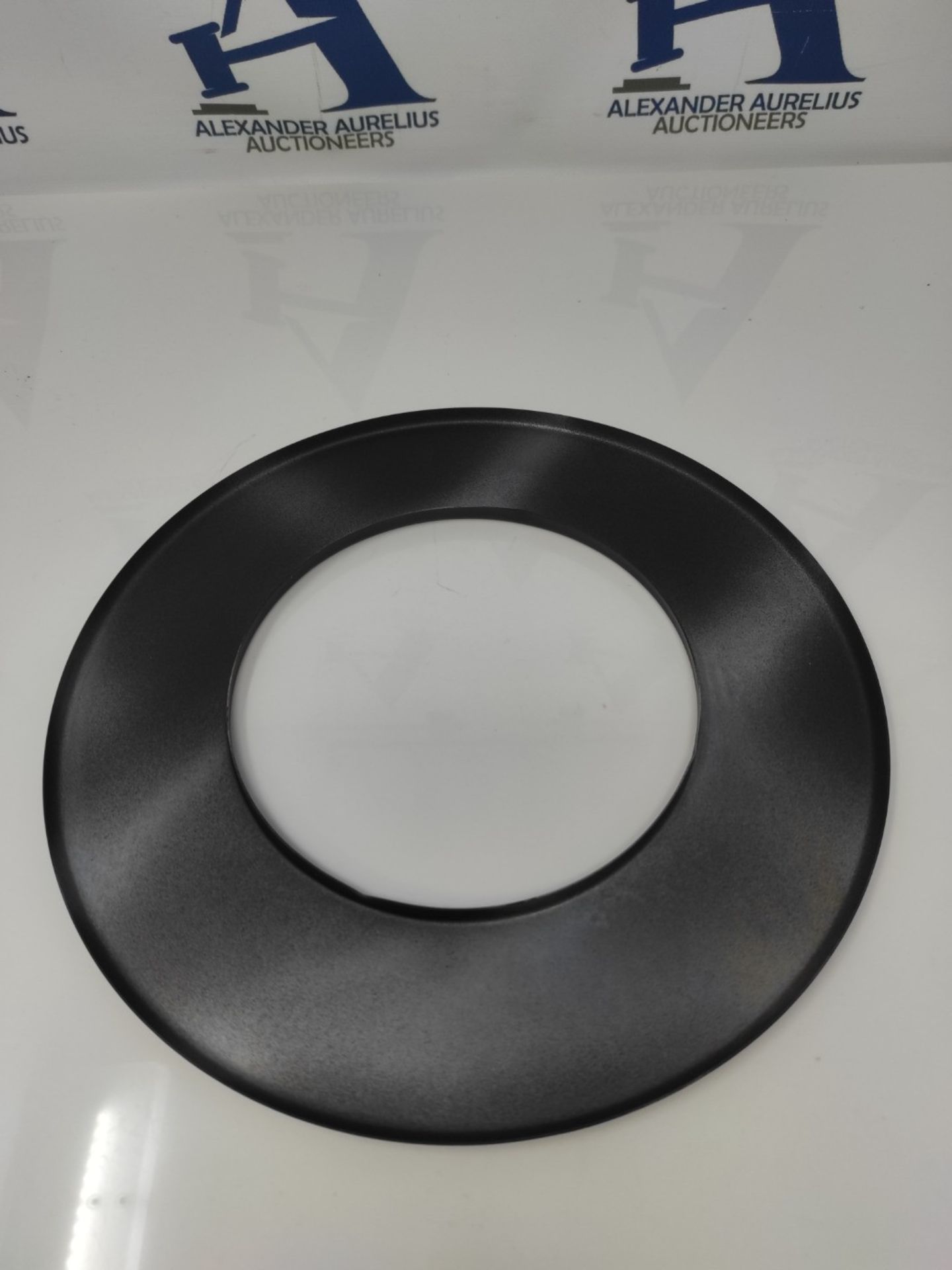 Kamino Flam 331759 Stove Pipe Rosette black, visible panel made of steel, chimney rose - Image 3 of 3
